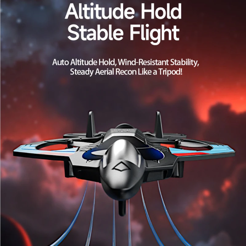 2.4G elektrisch zweefvliegtuig met afstandsbediening 360 °   Stunt Roll Vaste vleugel LED-verlichting Headless-modus Eén sleutel Opstijgen RC Fighter Toy