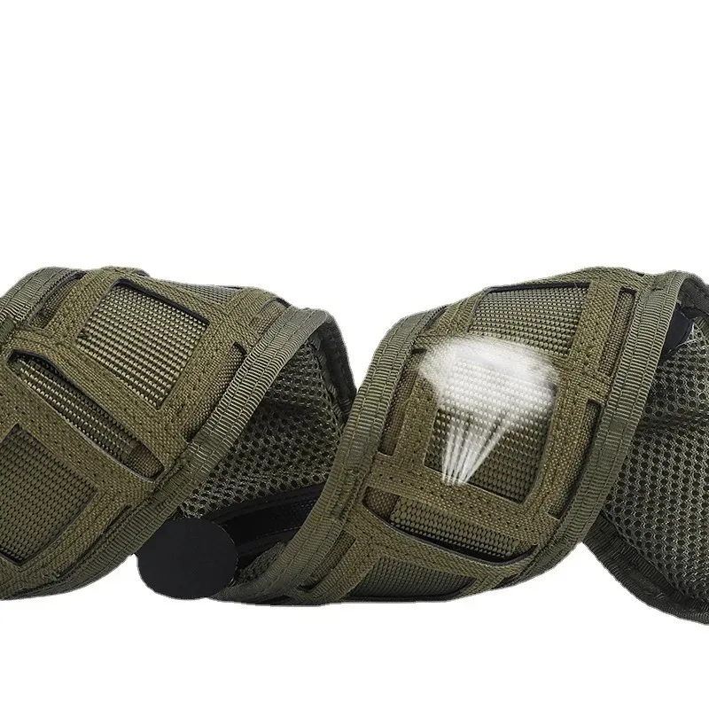 Ensemble de ceintures de combat tactiques, ceinture de service tactique Molle avec boucle en métal à dégagement rapide