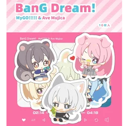 BanG Dream Plate Desk Decor MyGO Standing Ave Mujica Collection Ornament Doloris Tomori Takamatsu Acrylic Doll Mutsumi Wakaba