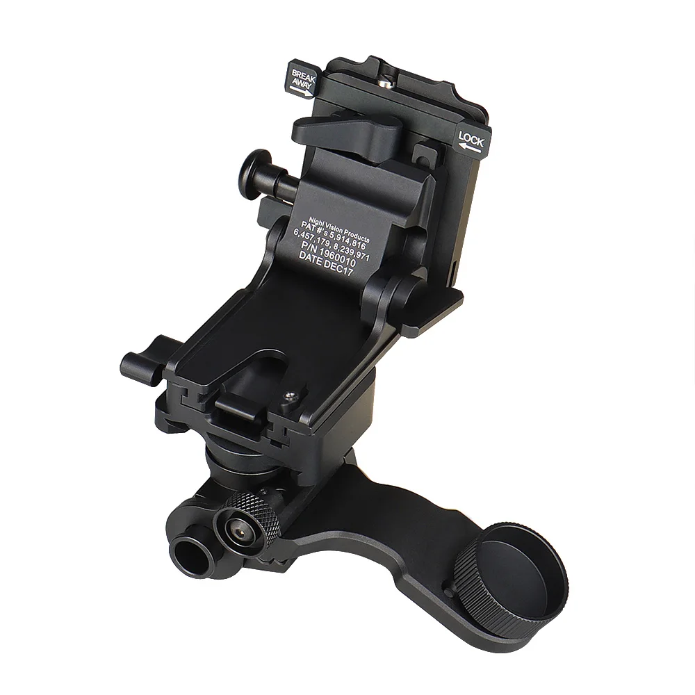 Tacitcal Standard PVS14 Dovetail J Arm Adapter Rhino TD-O1 Goggle NVG HYPER Helmet Fast Mount Hunting Accessory HK24-0237