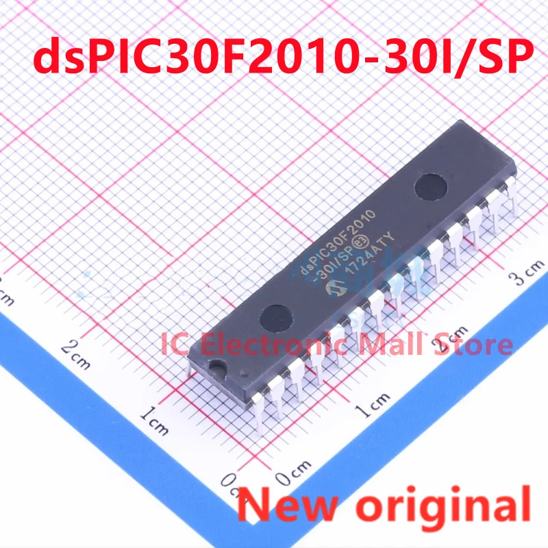 

5PCS New original DSPIC30F2010-30I/SP DSPIC30F2010 DSPIC30F2010-30I DIP-28 Digital signal processor chip