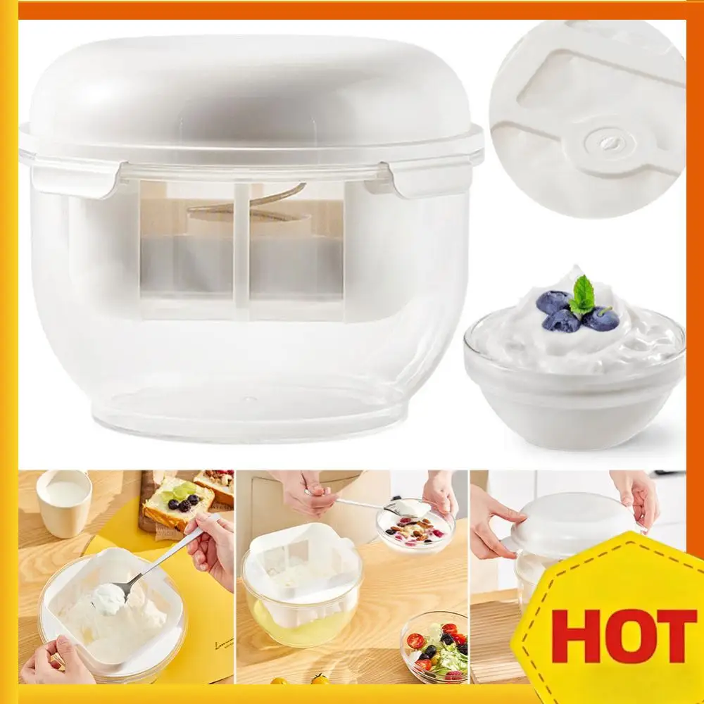 

3L Yogurt Strainer Water Draining Fine Mesh Strainer Multipurpose Greek Yogurt Strainer Maker for Juicing Soy Milk