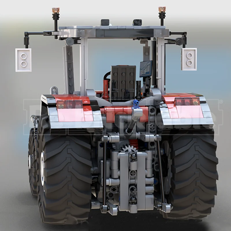 1320pcs MOC Massey Ferguson Xtra Technisch Model Bouwstenen Architectuur Creatief Speelgoed Idee Kerstcadeau Kinderen Verjaardag