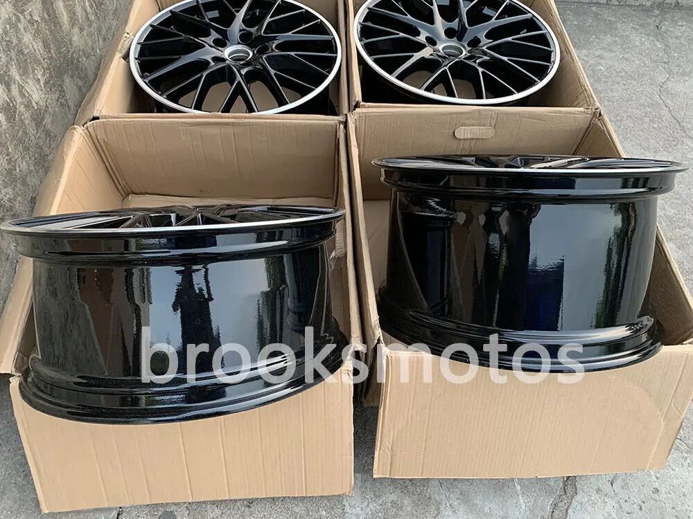 21" NUOVI Cerchioni STILE STAGGERED PER 2016+ PORSCHE PANAMERA 971