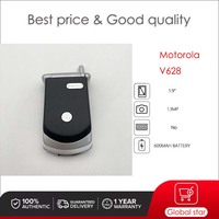 Original Motorola V628 Unlocked Refurbished Mobile Phone GSM 850 / 900  Good Quality With 1 Year Warranty Only support English