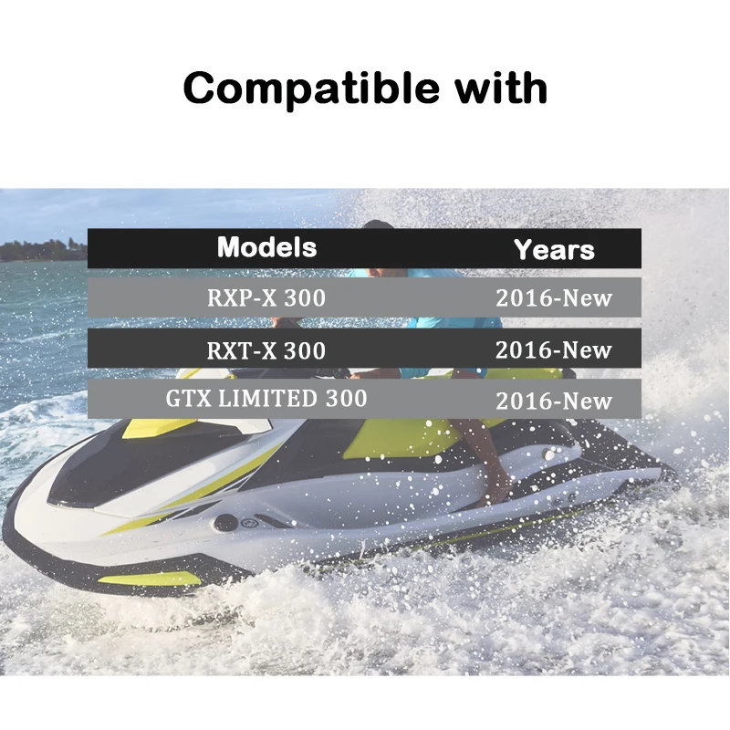 เปลี่ยน Solas SXX-CD-13/18 สําหรับ 161 มม.Seadoo Jet Ski ใบพัดชุด RXP-X 300 RXT-X 300 GTX จํากัด 300 สแตนเลสขัดเงา