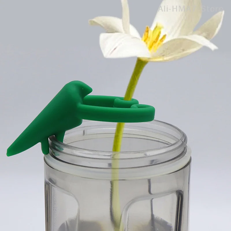 1/4pcs Bird Shape Plant Stem Support Reusable Hydroponic Plant Stand Plant Support For Cuttings Shoots And Sprouts