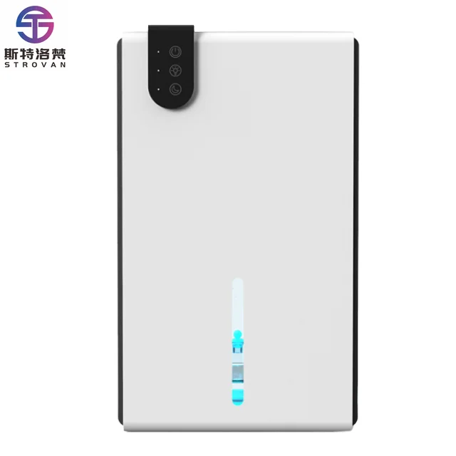 

STLF Portable Smart Electric Dehumidifier for Home and RV Multi-Function Air Dryer with Ambient Lighting Made of Plastic