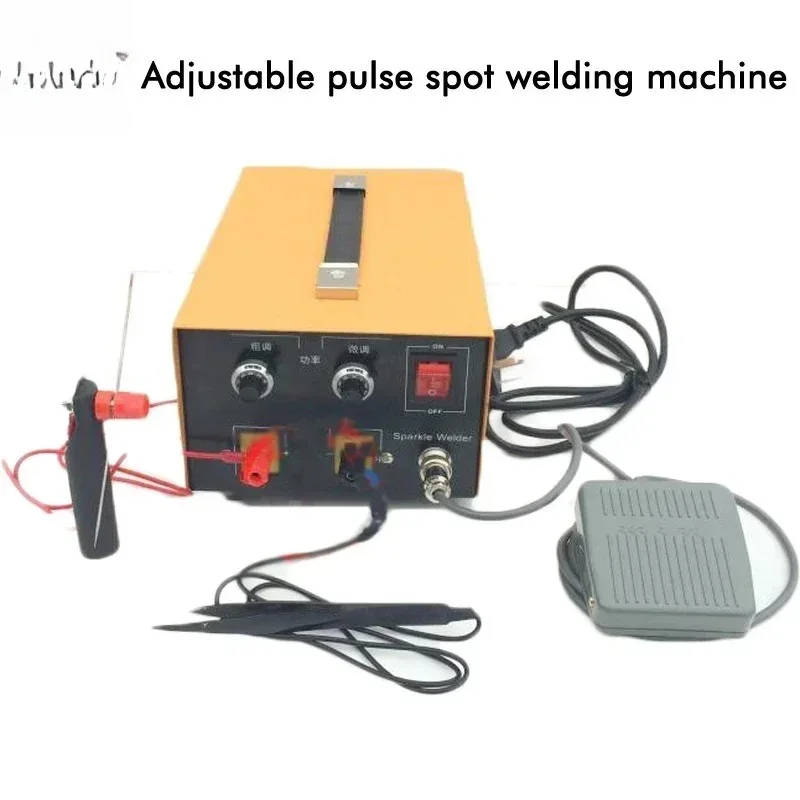 Adjustable Pulse Spot Welder Gold And Silver Jewelry/necklace/earring Welding Machine 220V