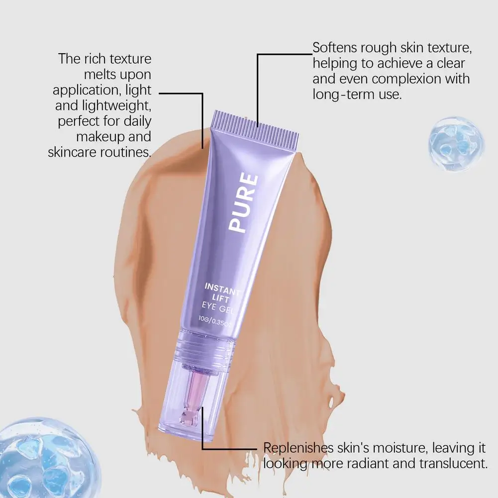 PURE Instant Lifting Eye Gel Cream Anti Wrinkle Anti Dark Circle Eye Massager Collagen Firming Fade Fine Lines Eye Skin Care - view 3