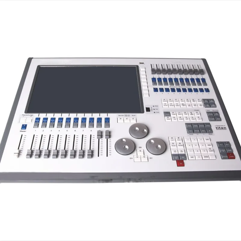 

Stage Lighting Controller with 12 DMX Output and 6144 Channel Supports Titan-net Suitable for Various Stage Lighting Application