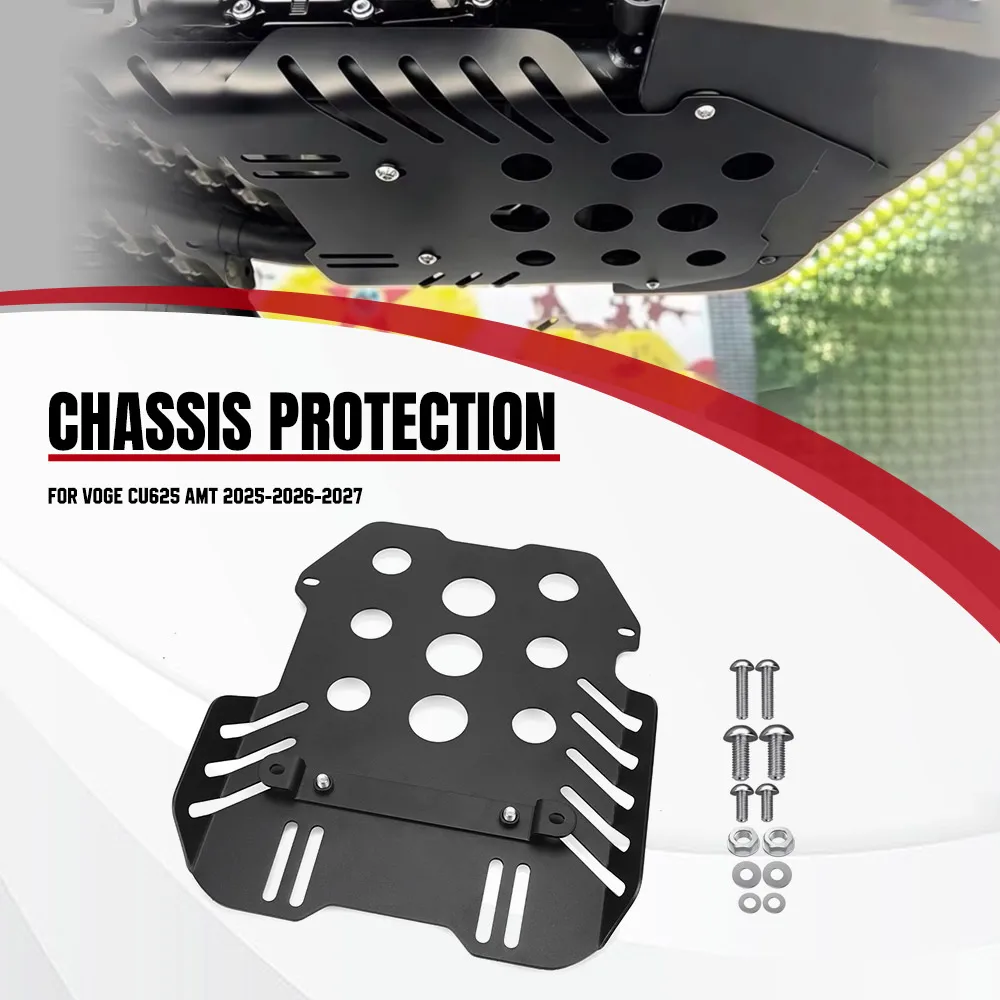 Fit For Voge CU625 CU 625 AMT 2025-2026-2027 Motorcycle Engine Chassis Guard Skid Plate Belly Pan Engine Crash Protector Cover