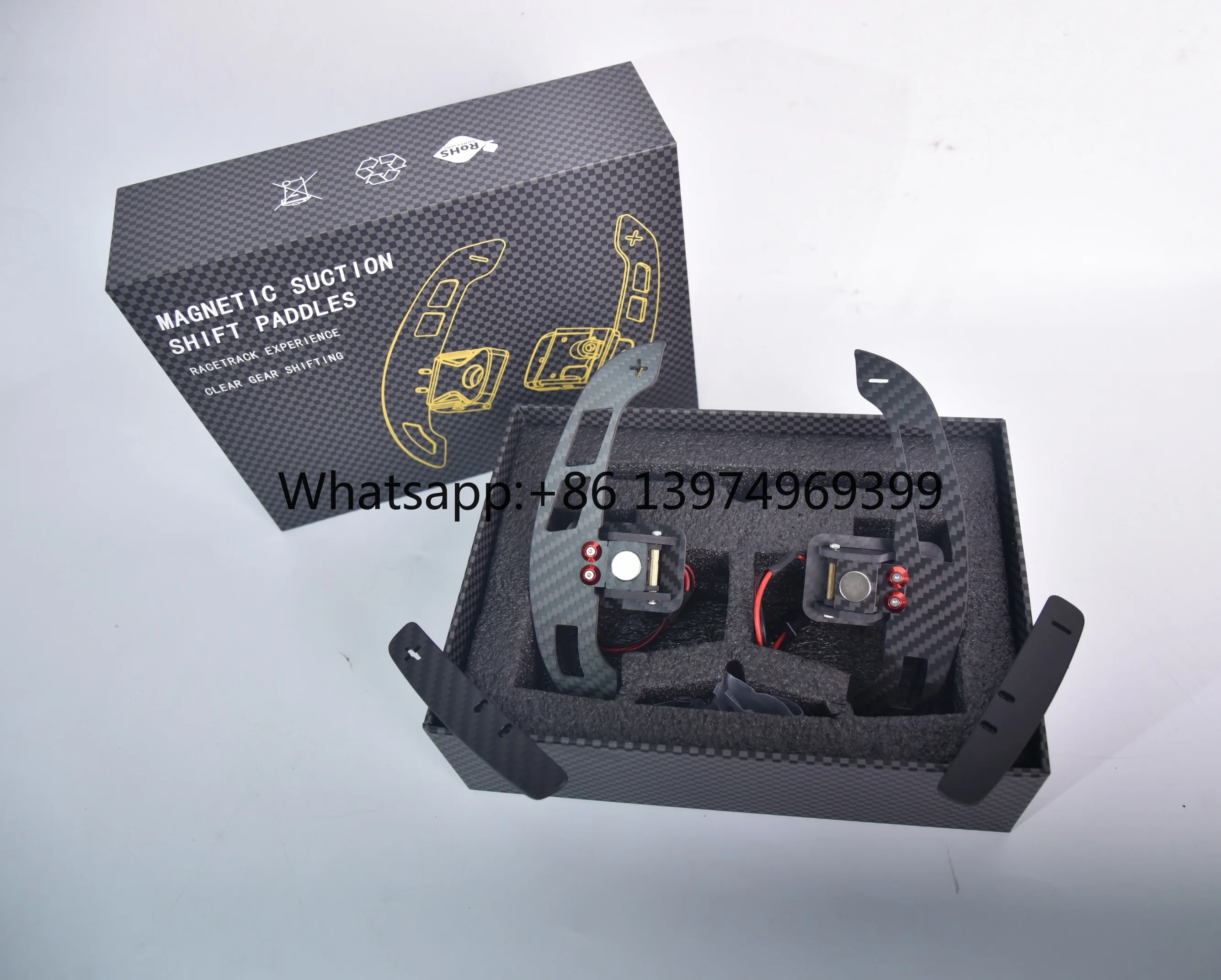 Newly Upgraded Carbon Fiber Magnetic Shift Paddles Enhance Driving Experience Suitable for Shadow Leopard