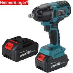 Verdadeiro 550N.m lithium-ion powered chave de impacto sem fio sem escova 1/2 inch com 18V bateria para o reparo do caminhão do reparo do carro