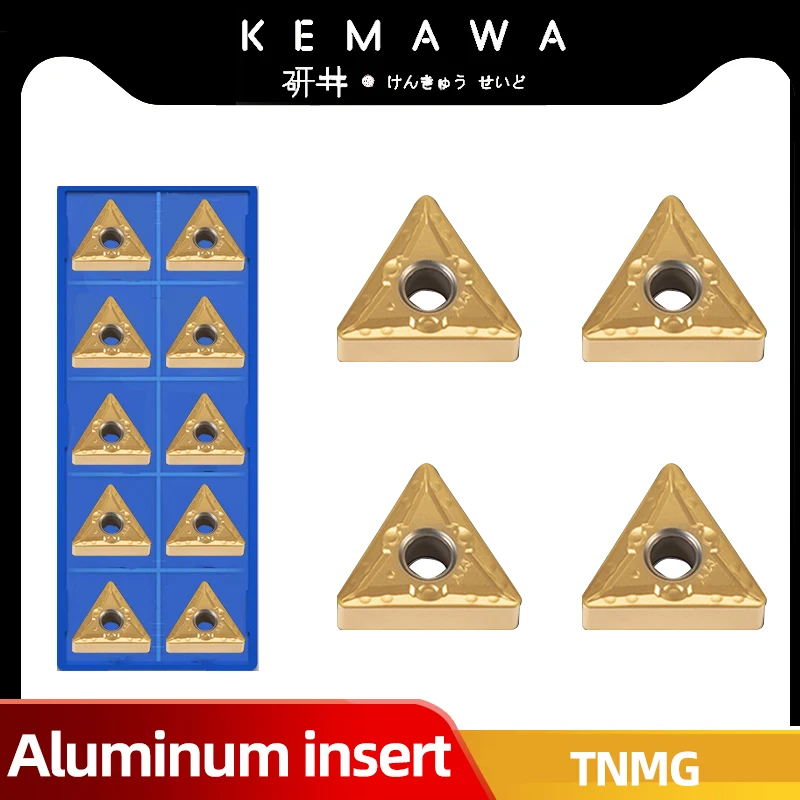 

Твердосплавные пластины KEMAWA, внешние токарные инструменты TNMG160404R/L TNMG160408R/L VF SF, токарные инструменты, металлические вставки с керамическим покрытием