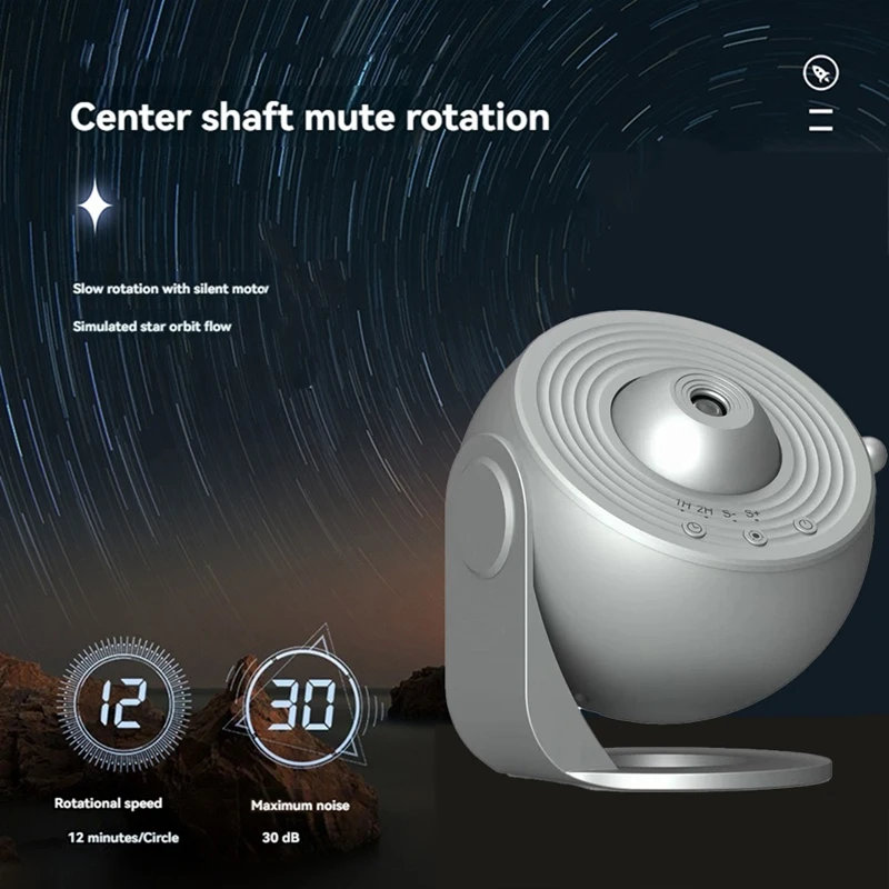 Star Projector Night Light Planetarium Projector 360° Rotate Starry Projector Lamp For Bedroom Starry Kids Adult Gift