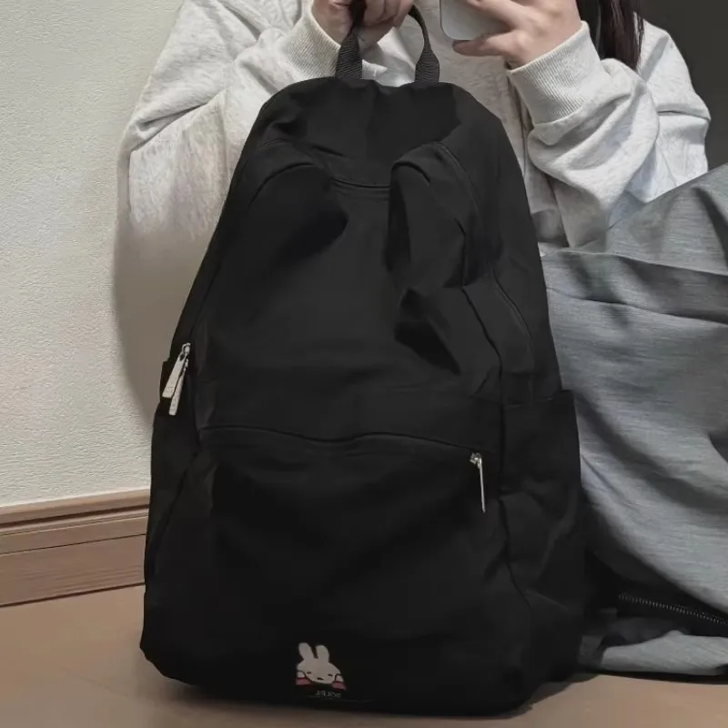 

Miffy backpack outdoor travel large capacity light backpack foldable portable storage bag student school bag Christmas gift