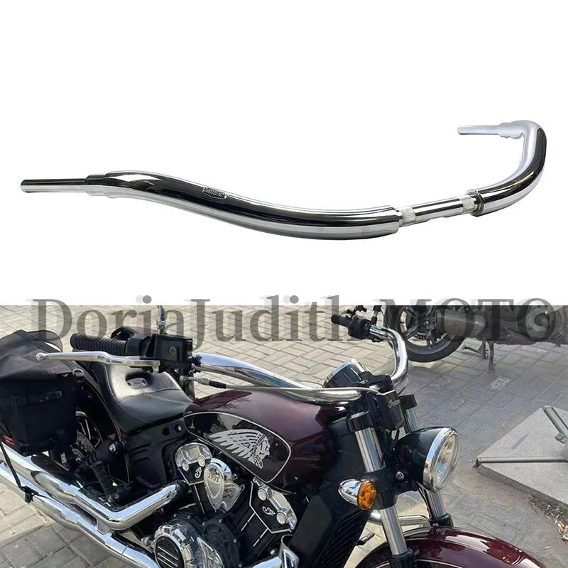 

Для Indian Scouts Hussar Bobber индивидуальный руль, руль мотоцикла 1-1/2 дюйма, пляжный руль