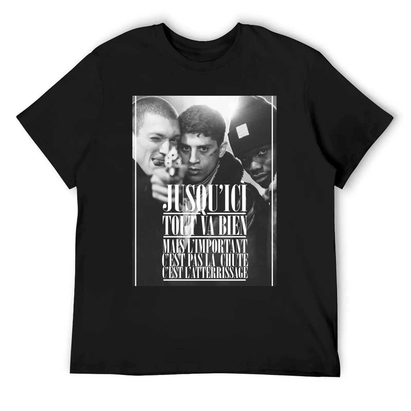 

La Haine T-Shirt Funny t-shirt hippie clothes graphics valentines clothes men workout shirt