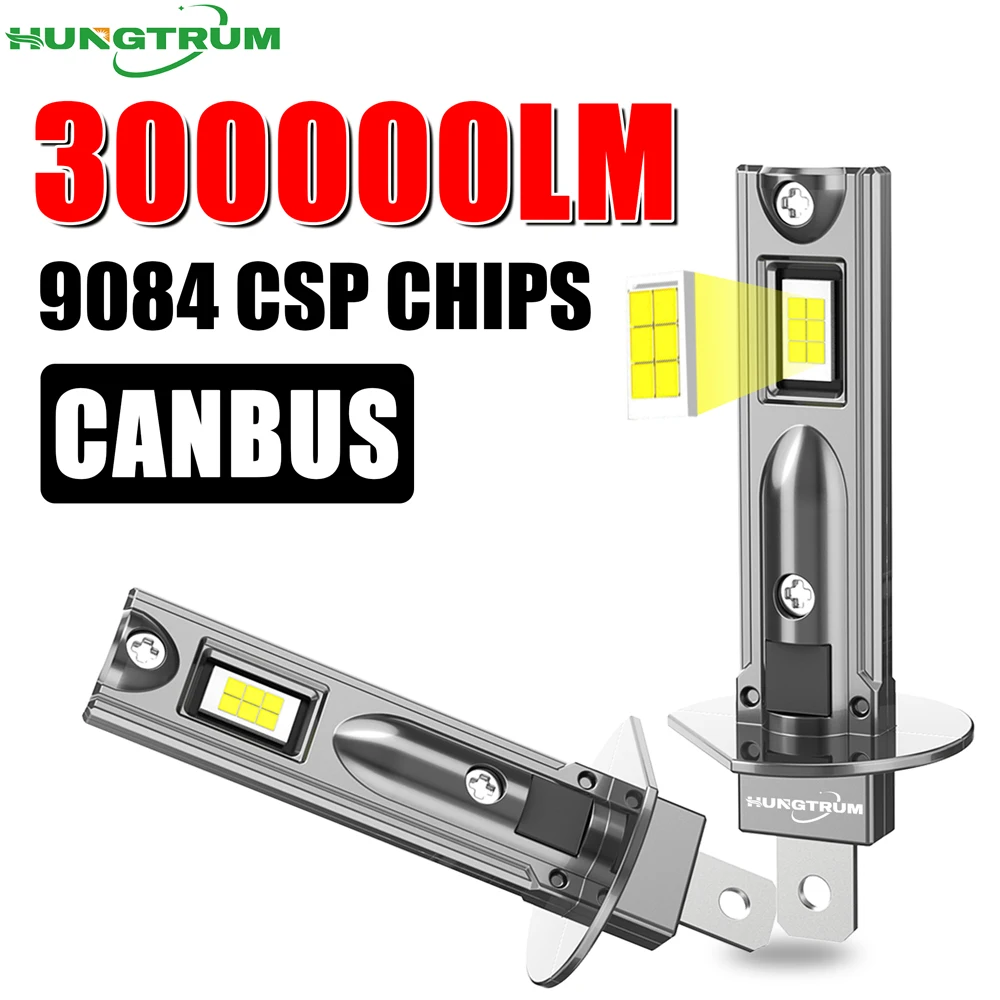 2Pcs H1 Led Headlig…