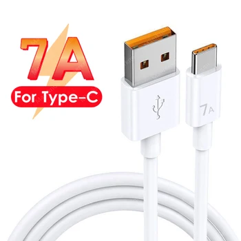 100W 7A USB tip C kablo hızlı şarj kablosu için Huawei Mate 60 50 P60 Nova Xiaomi onur Redmi POCO USB tip-c şarj veri kablosu