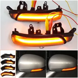 Dynamic Turn Signal Blinker LED Sequential Side Wing Mirror Indicator Light For Toyota WISH PRIUS REIZ CAMRY IQ EQ EV MAJESTA