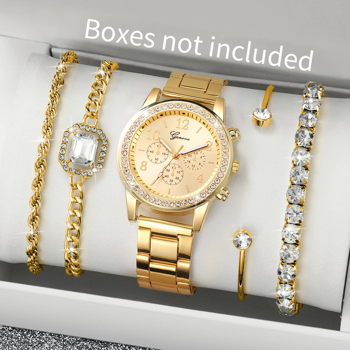 5PCS Luxury Diamond… - image