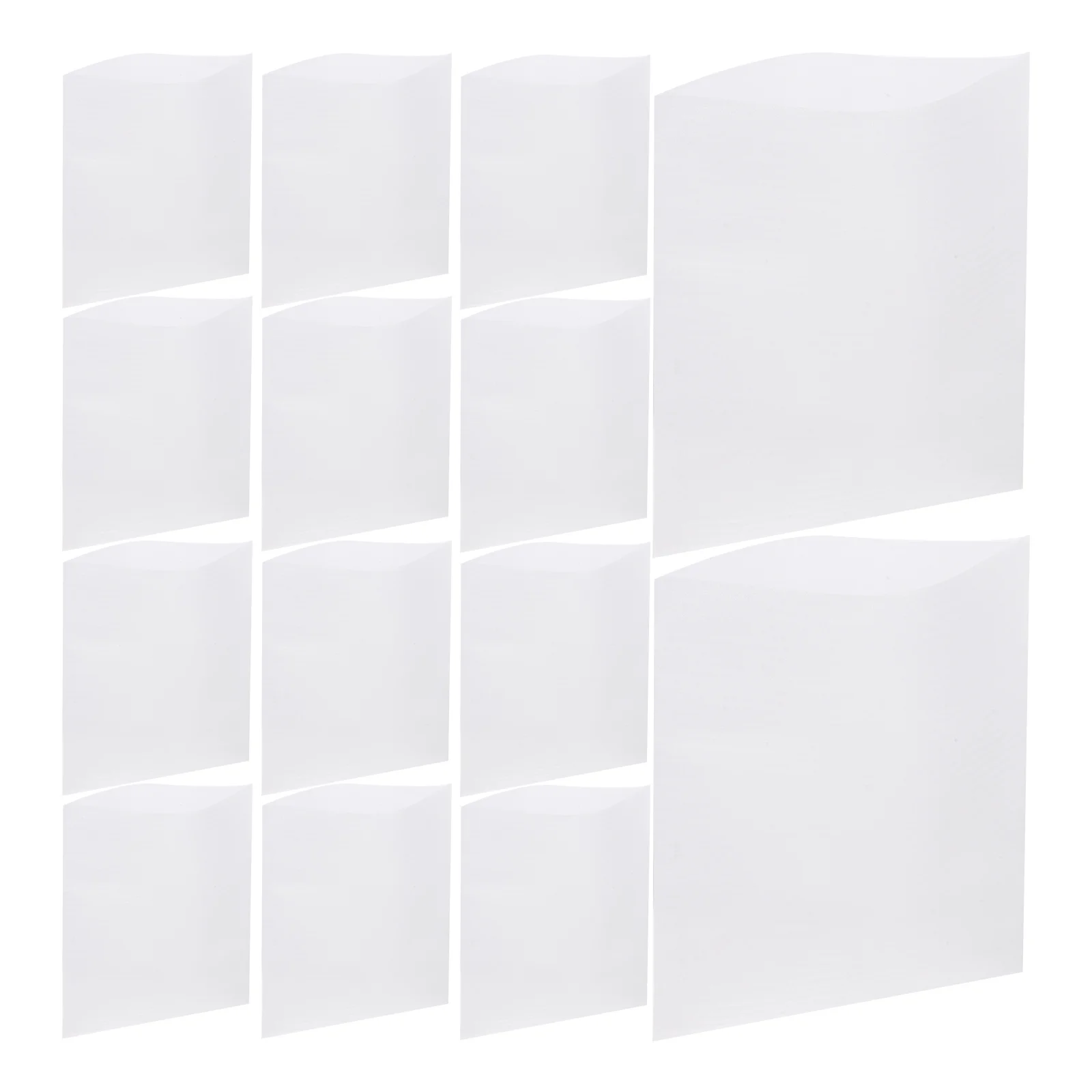 

100pcs Shockproof Packaging Bags White Foam Sheets Reusable Storage Wraps Moving Supplies Packing Materials Protective