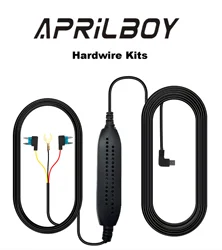 Aprilboy 3.5m Hardwire Kits for Dash Cam 24H Parking Monitoring Car DVR Dashcam Camera Hardwire Kit Car accessories