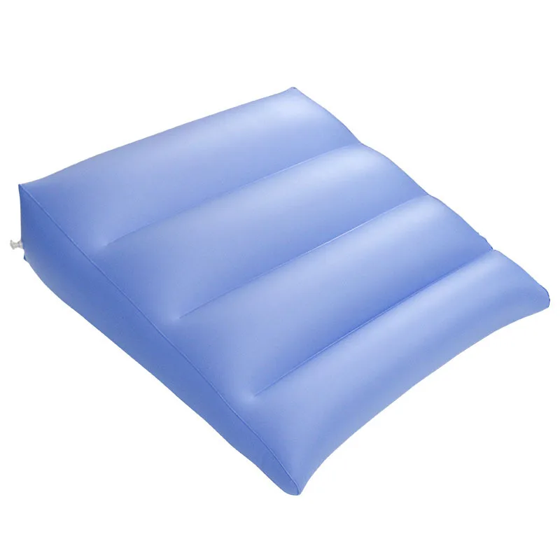 

Inflatable triangular cushion for semi sitting and recumbent position, bedsore care pad, thigh pillow pad, triangular cushion