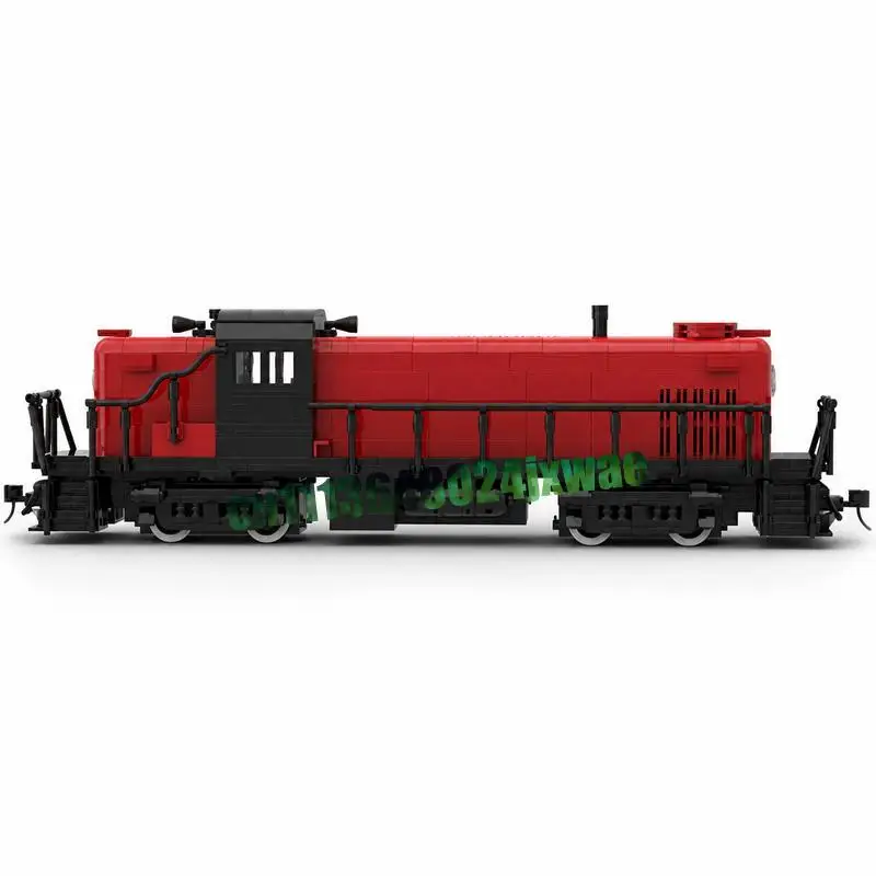 1201 PCS Alco RS-3 New Haven MOC Diesel Locomotive Train Model Custom Puzzle DIY Creative Assembly Educational Toy Popular Gifts