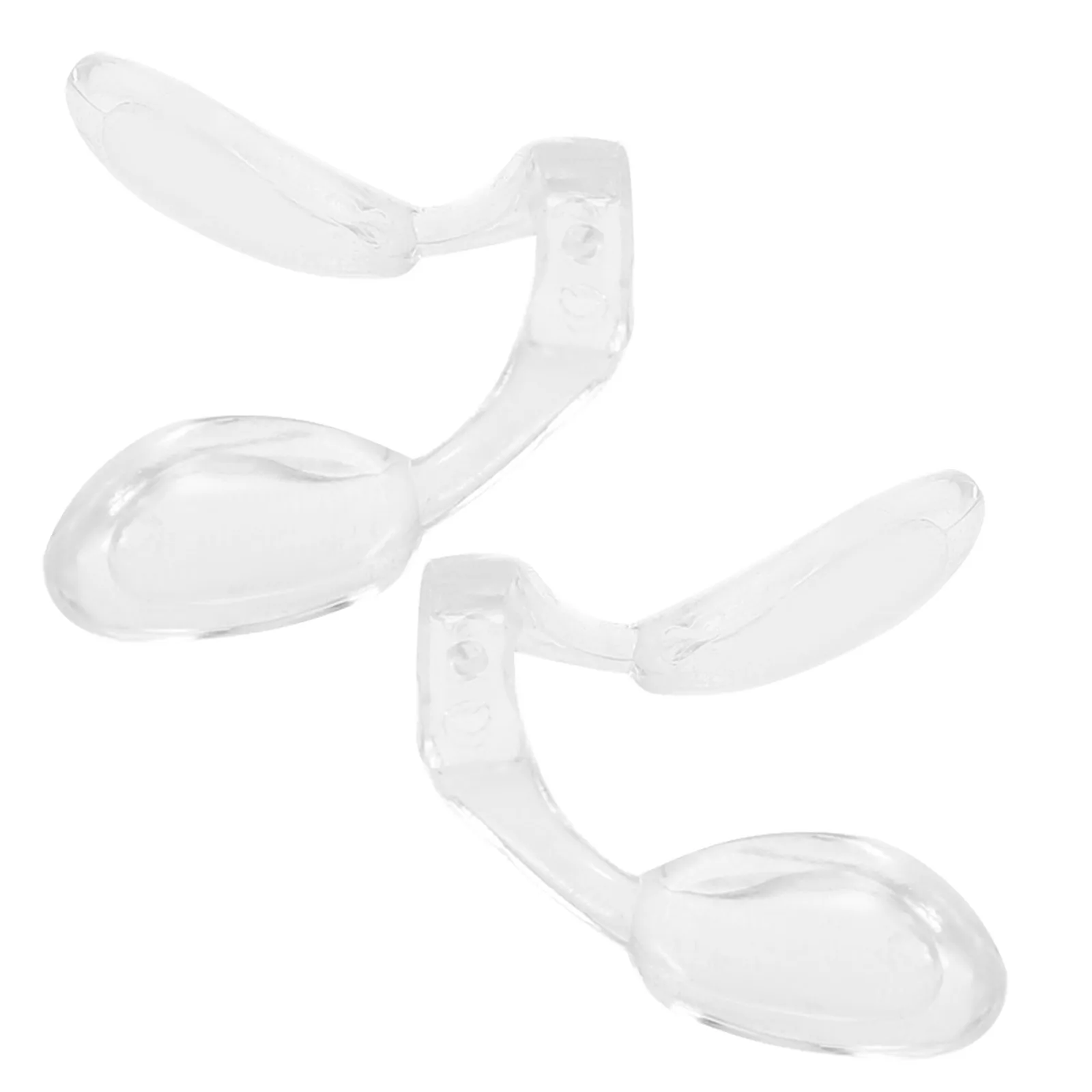 

2Pcs Silicone Nose Pads for Eyeglasses Non Slip Height Increase Comfortable Eyewear Accessories Glasses Nose Pad