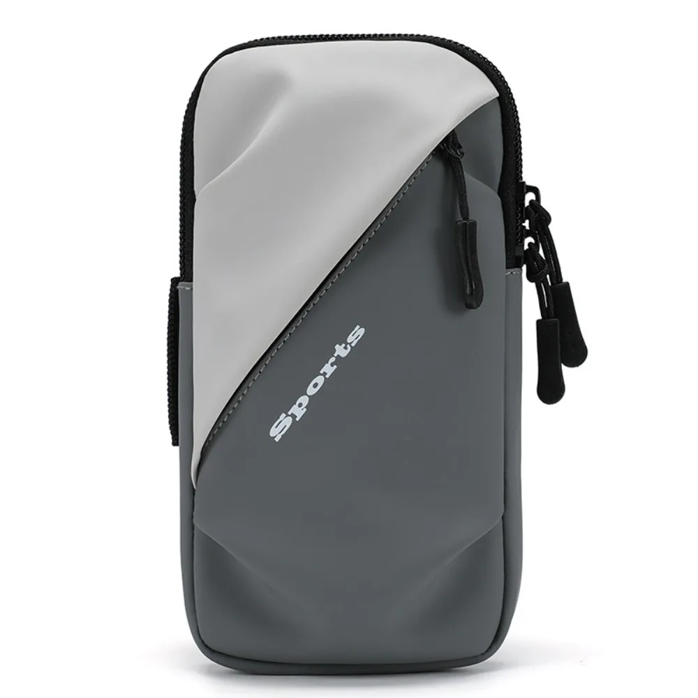 Mesh Breathable Arm Phone Bag Double Layers Waterproof Running Phone Bag Dustproof Reflective Sports Arm Bag Universal