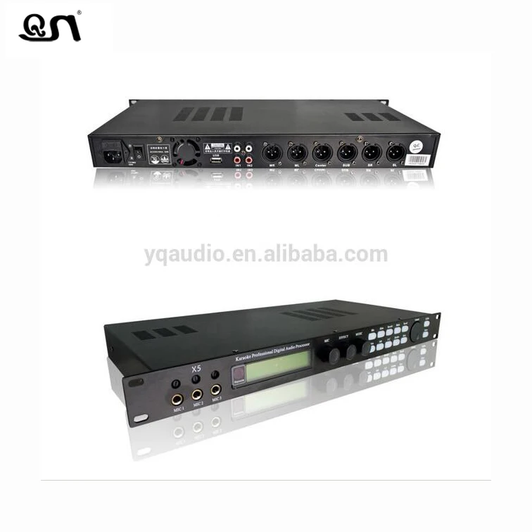 Procesador de PA de efectos de Audio Digital profesional Ktv Stage, X5