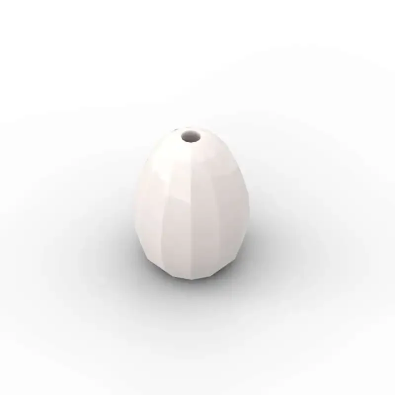 MOC 10PCS Part Bricks 24946 Dinosaur Eggs Building Blocks Kit Bird Egg Farm Food Particle Toys Children Kid Birthday Xmas Gifts