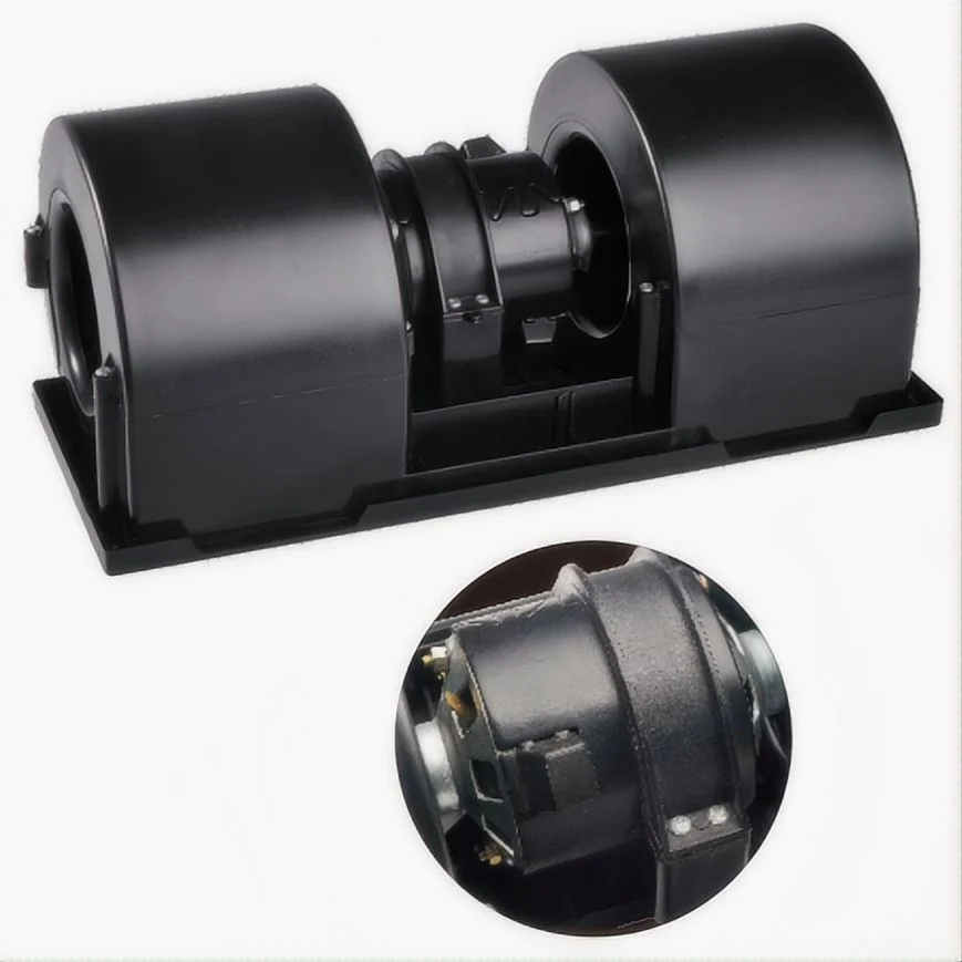 Brushless Motor 24V Evaporative Cooling Car Air Conditioner Blower with 1000m/h Airflow and 75dB Noise for AC System