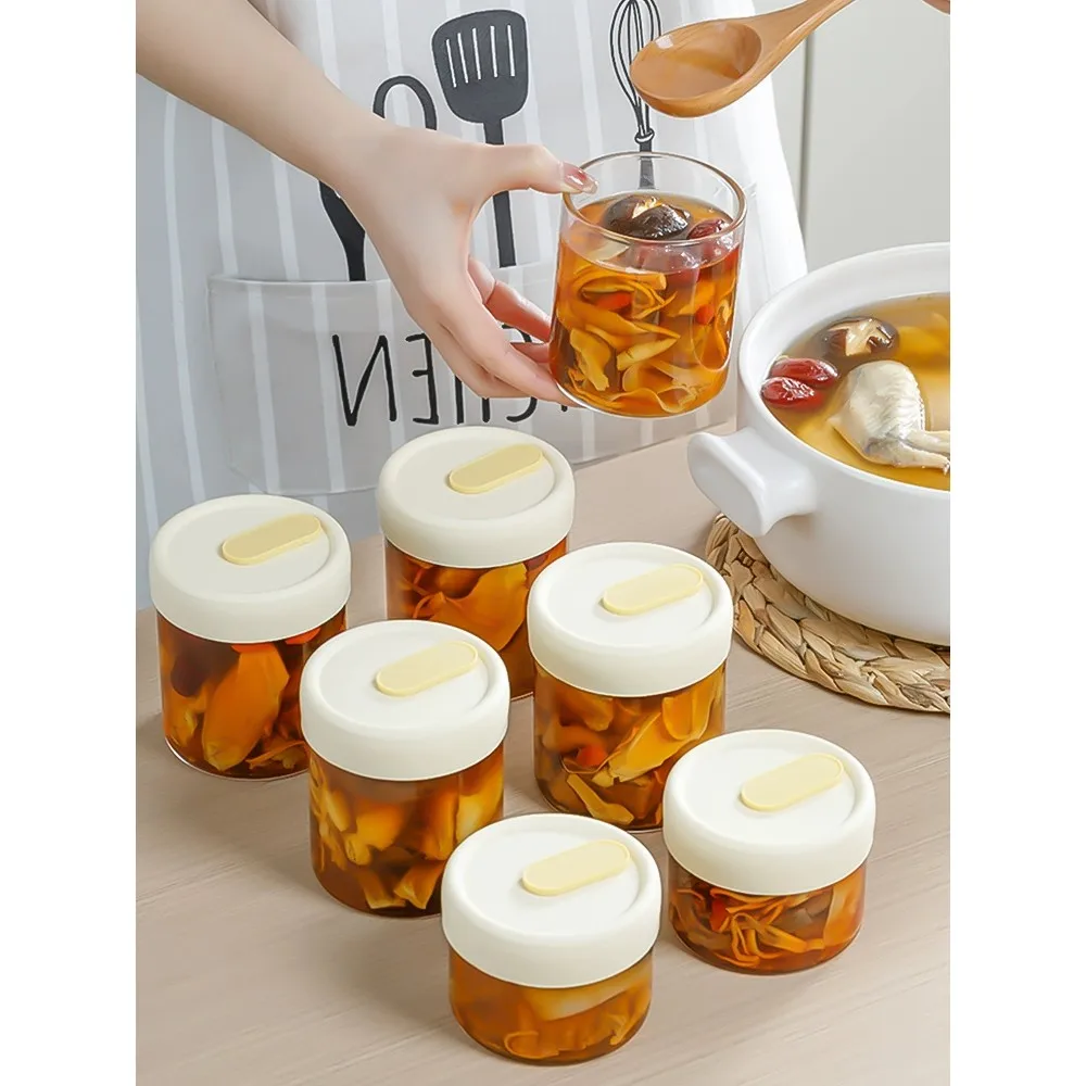 

Freezer ade Chien Soup Storage Box Kitchen Organizer Refrigerator ential Food ade Preservation Container Chinese Sle