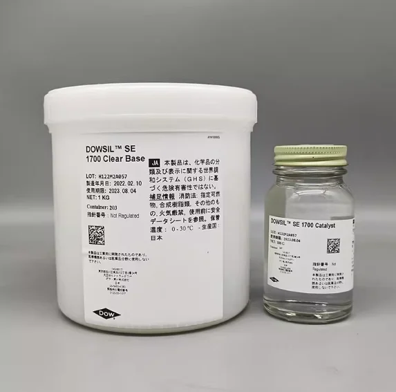 FOR DOWSIL SE1700 PDMS Silicone Rubber Compound Two Part Heat Cure Silicone for Molding Encapsulation and Electrical Insulation