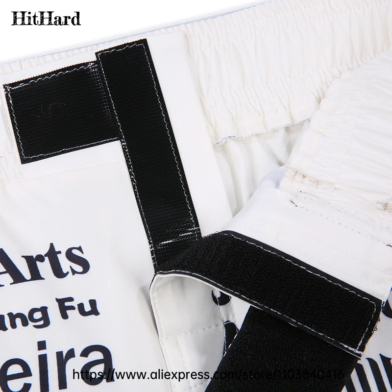 MMA القتال السراويل للرجال النساء الاطفال BJJ MMA مجلس السراويل مع شقوق جانبية جيوب البرازيلي جيو جيتسو المصارعة كيك بوكسينغ السراويل #4