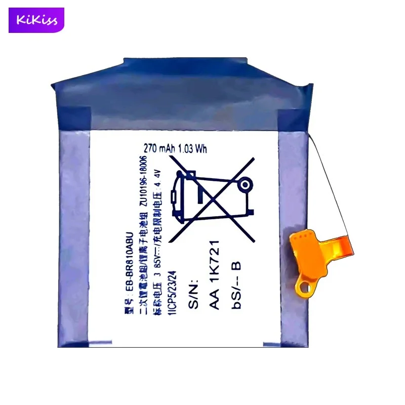 EB-BR810ABU Watch Battery For Samsung Gear S4 42mm SM-R800 SM-R810 SM-R805 270mAh Real Capacity