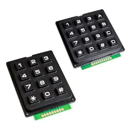 

4x4 3x4 Matrix Keyboard Keypad Module Use Key PIC AVR Stamp Sml 4*4 3*4 Plastic Keys Switch for Arduino Controller