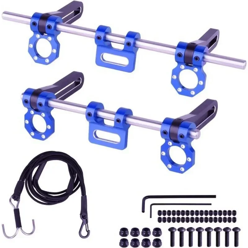 Aluminum Front Rear Bumper Set For 1/10 RC TRX4 TRX6 SCX10  Upgrade Parts Spare Parts Accessories