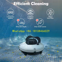 Robot Heavy-Duty Sewage Suction System wIth Multi-Stage Filters for Inground Pools Commercial Pool Cleaning