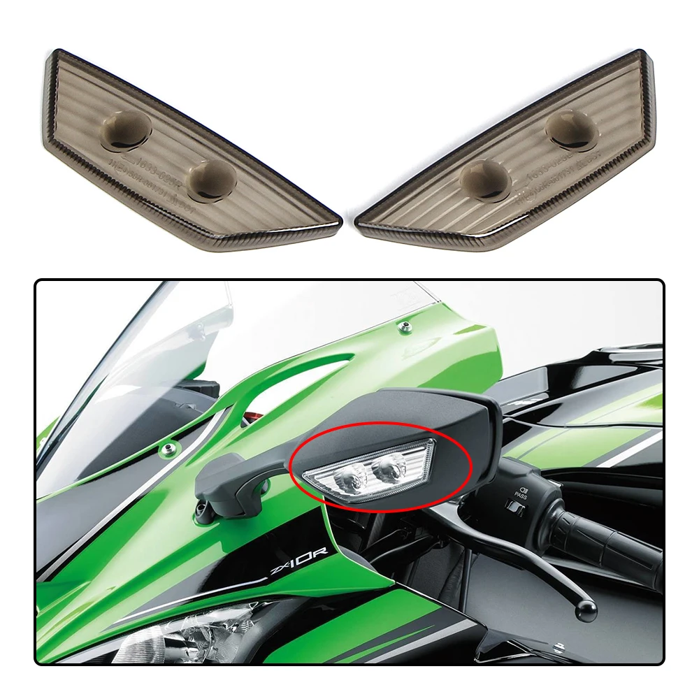 

Motorcycle Rearview Mirror Turn Signal Protection Cover For Kawasaki Ninja ZX-10R ZX10R ZX10R 2011-2015 Accessories