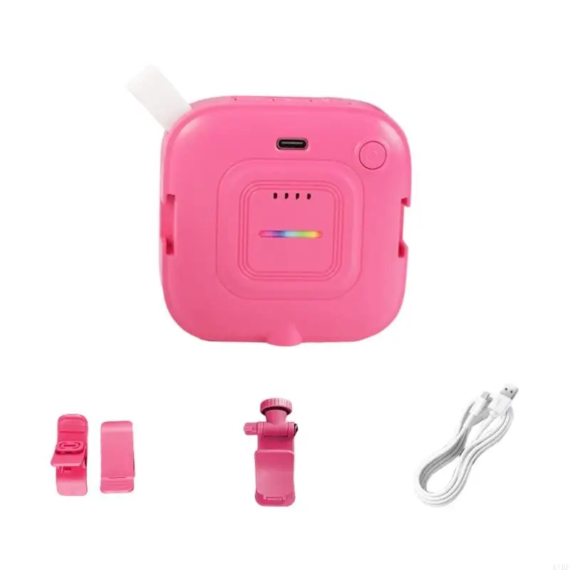 Portable Rechargeable Camera Light For Smartphones Flexible Adjustment Travel Friendly K1KF