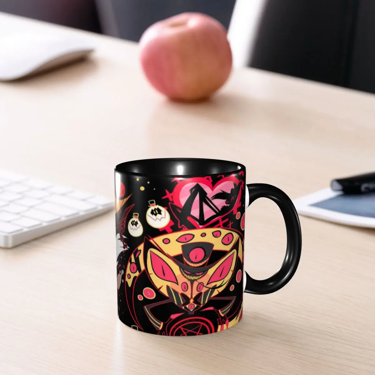 Hazbines Hoteles Alastor Vox 2 Coffee Mugs Funny Tea Cups Gifts For Women Men 6