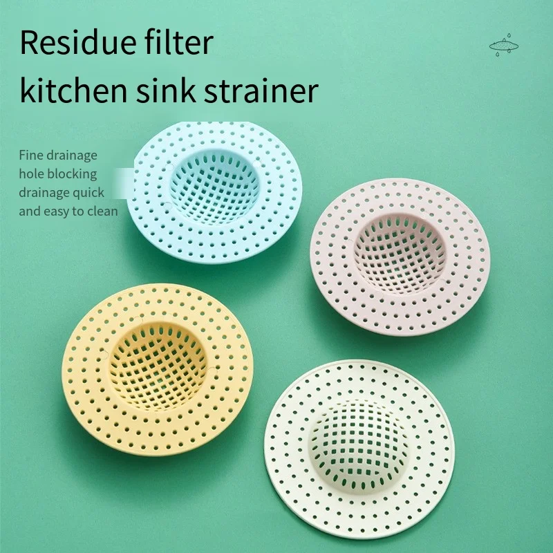 Kitchen Sink Filter Strainer Sewer Filtering Net Stopper Floor Drains Hair Catcher Waste Collector for Home Accessories