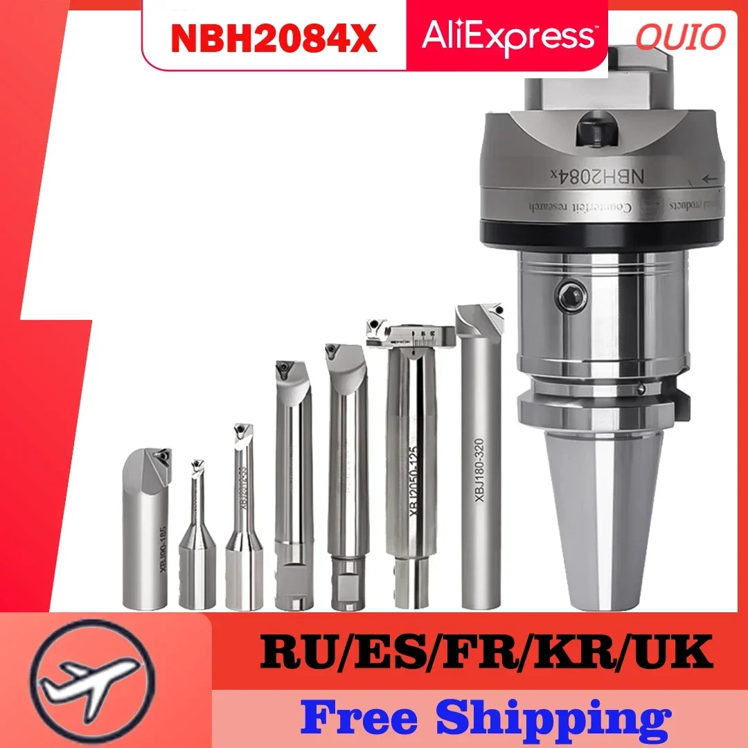 

OUIO NBH2084X Set BT30 BT40 BT NT CAT40 SK40 MTA4 LBK Boring Tools NBH2084X Tool Holder Fine Tune Boring Boring Tool NBH2084X