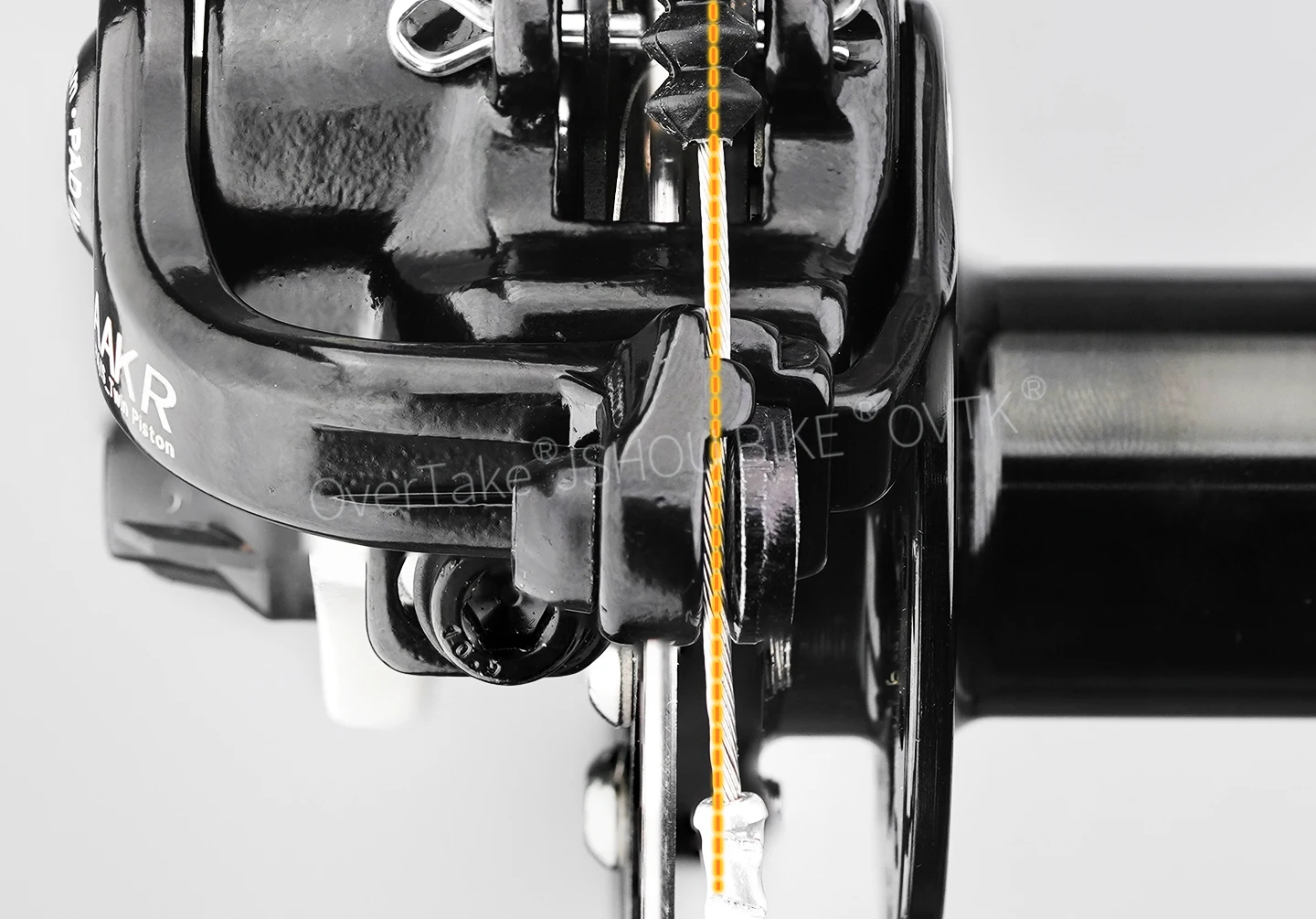 ZAAKR S7/S8 MTB/Rennrad Scheibenbremse Mechanische Drahtzug-Scheibenbremse Aluminiumlegierung 140/160mm Rotor von NUTT Fahrradzubehör – Detail 19
