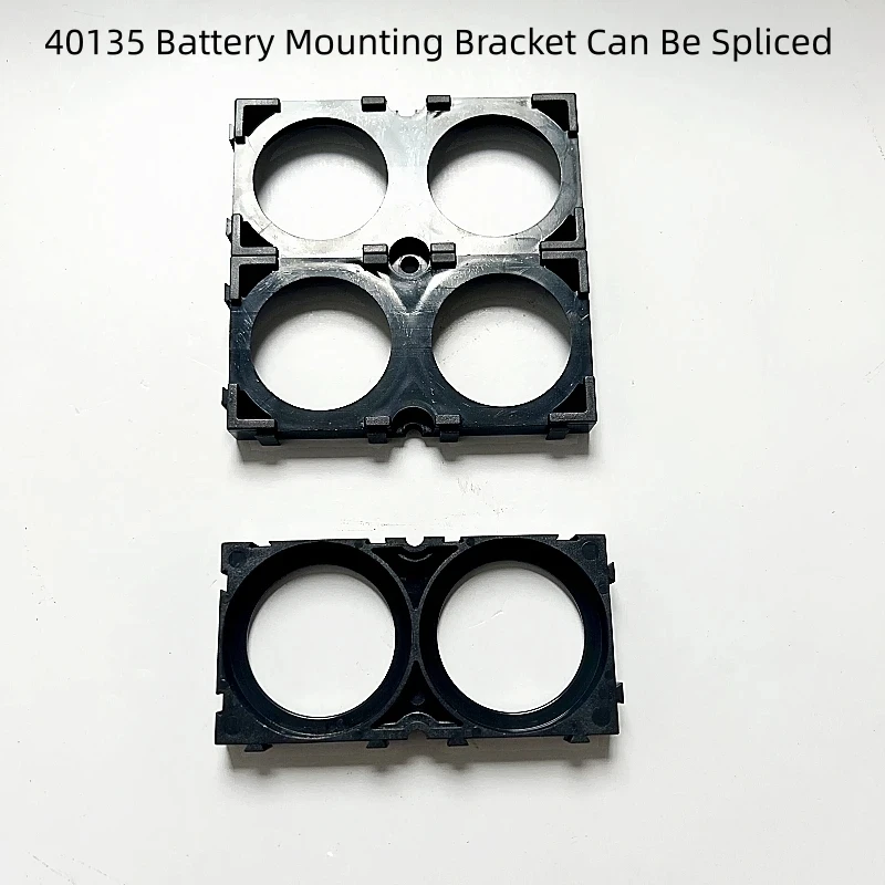 20PCS 40135 Lithium Battery Holder Hard Shell Anti Vibration Plastic Battery Bracket Cylindrical Batteries Stand Spacer